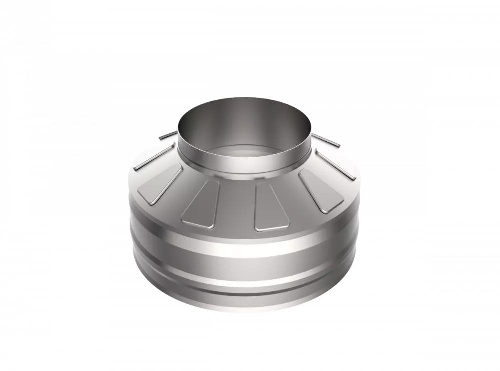 (ГС) Оголовок 130х200, AISI 430/Оц, 0,5мм/0,5мм, (К)